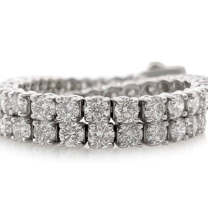 Lifetime Jewelers – wholesale Tennisarmband – Nästan 6 karat VS laboratorieodlad diamant tennisarmband i 14k guld5