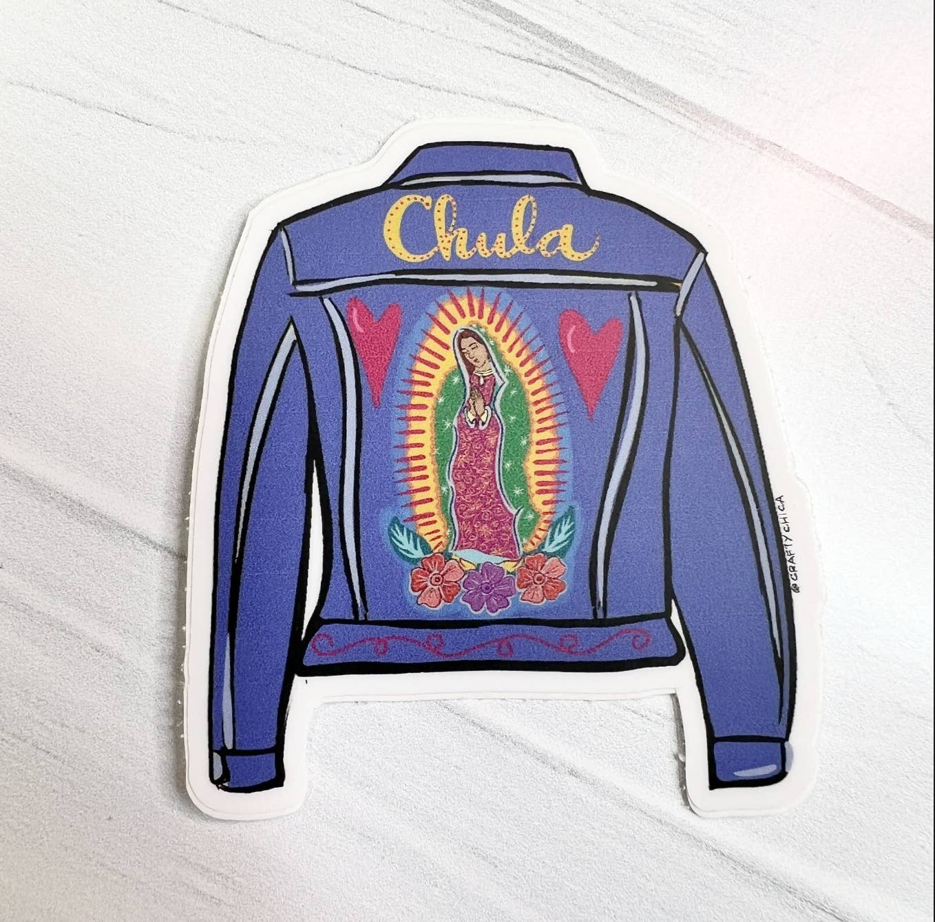 Crafty Chica® - Wholesale Sticker - Chula Jacket Sticker | Latina Style1