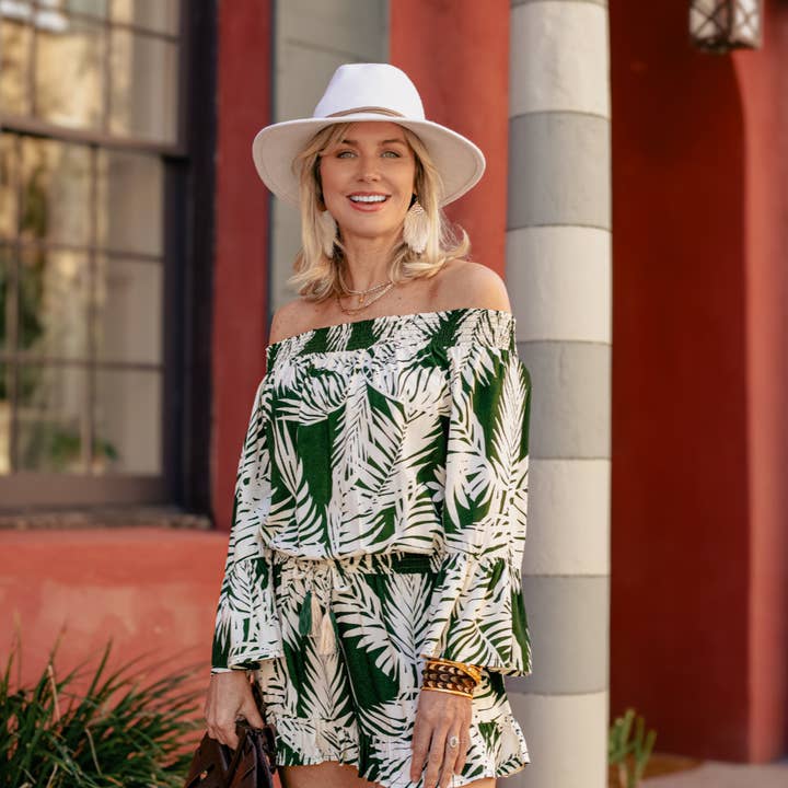 Bestseller Jayda Combinaison Rayon Manches Évasées Lien à Glands Automne pour la vente par La Mer Luxe