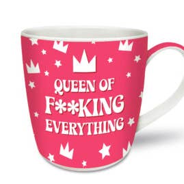 Smiling Faces - Wholesale Coffee Mug - Queen of F**king Everything Mug 0