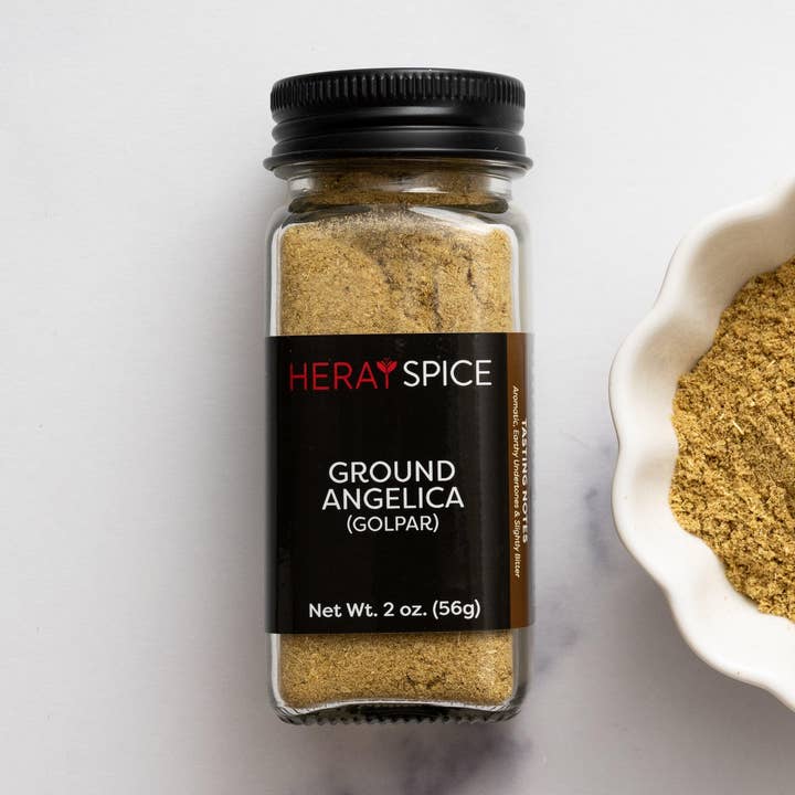 Golpar Ground Angelica (2 Oz) for wholesale by Heray Spice