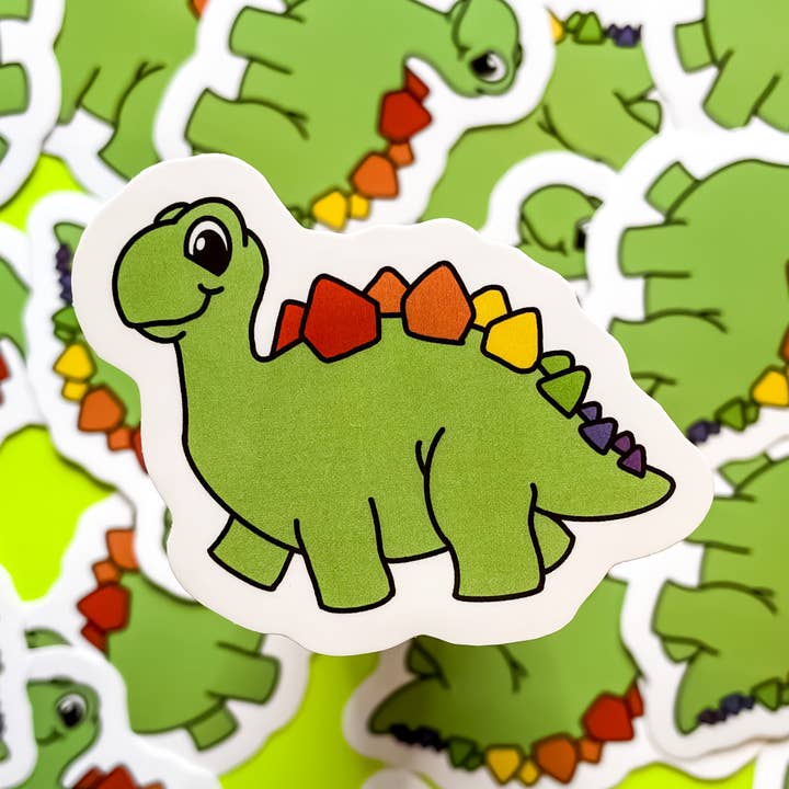 Rainbow Certified - Wholesale Sticker - Prideosaurus LGBTQIA+ Sticker0