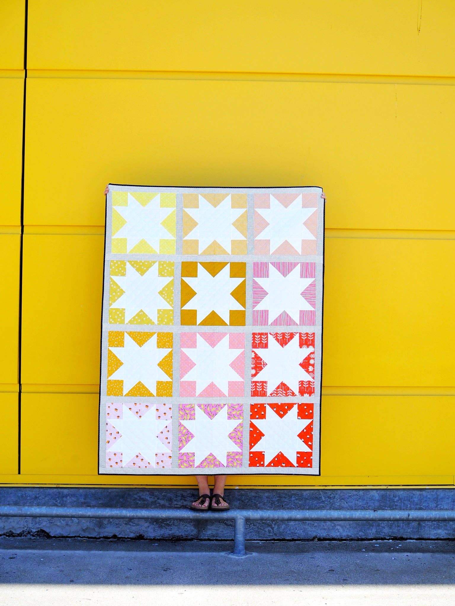 Then Came June - Vente Kits de couture - Motif de couette Inside Out Star, imprimé7