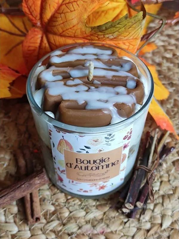 Candela chantilly Cinnamon roll per la vendita all'ingrosso da parte di LES CREATIONS D'ALIZEA