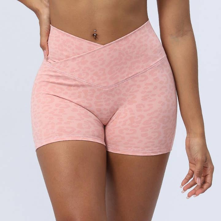 Butt-rising leopard print yoga shorts and other Purchase Wholesale jogging shorts. Free Returns & Net 60 Terms on Faire trending on Faire.
