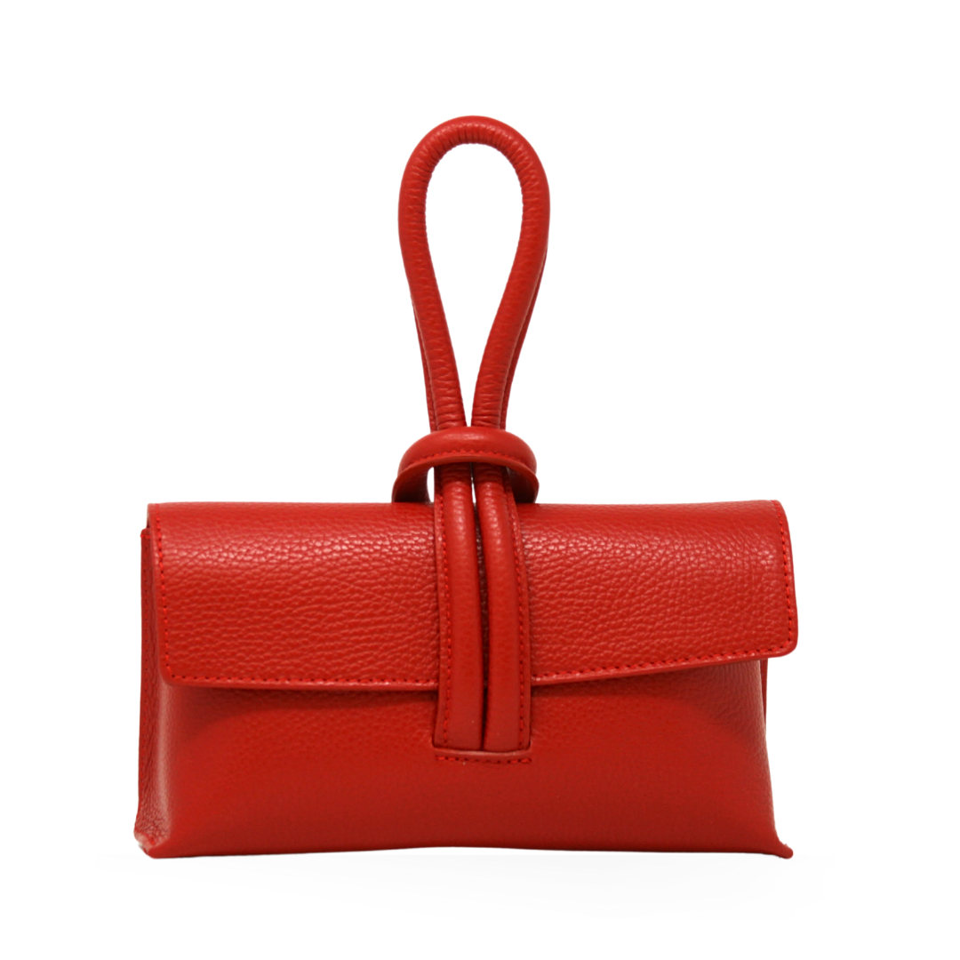 German Fuentes Handbags - Wholesale Pouch - Women's - GF0467 GENUINE ITALIAN LEATHER  WRISTLET BAG12