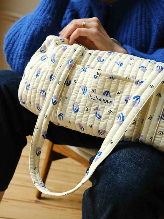 Tasche „Little Flower“ für Wochenendausflug für den Großhandel von Holi and Love