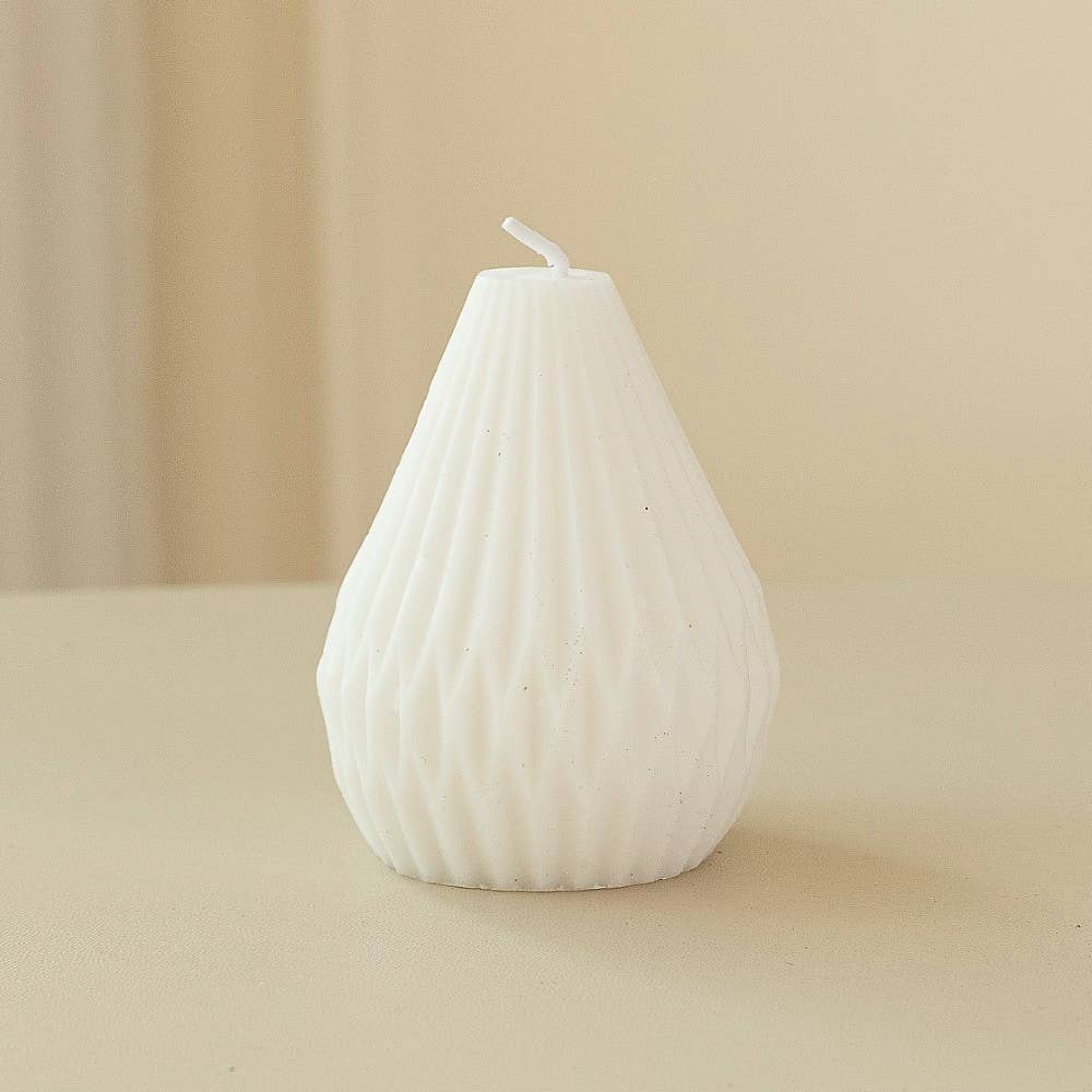 ASSORTED White Pear Wax Candle for wholesale on Faire1