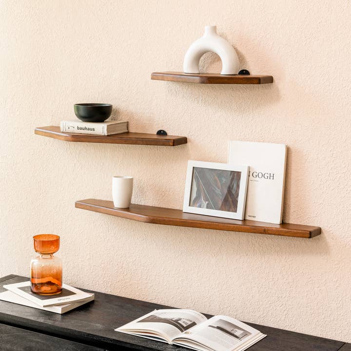 Ensemble de 3 étagères murales flottantes Force pour la vente par MH London