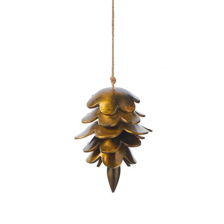 SERRV International - Wholesale Wind Chime - Metal Pinecone Chime