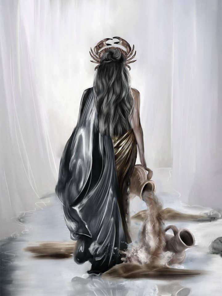 Plakat Kræft for engroshandel hos Linn Wold