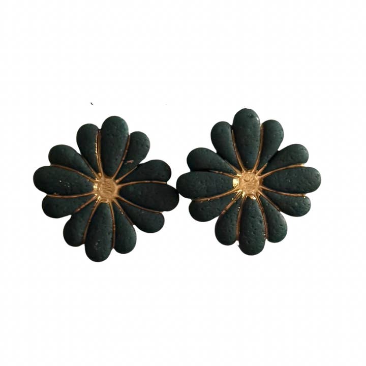 Forest Green Statement Studs | Winter, Gifts, Studs for wholesale by Sweet Tree