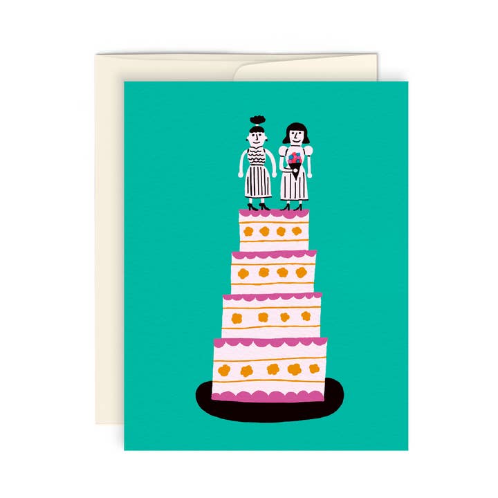 WOMEN WEDDING — Greeting card for wholesale by Paperole