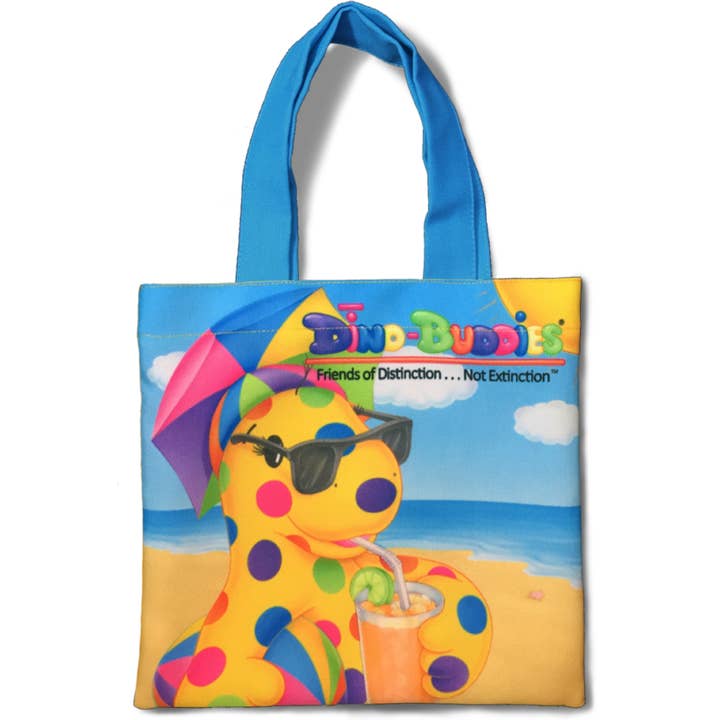 DINO-BUDDIES® Totes - Rollo rammer stranden! for engroshandel hos Dino Buddies