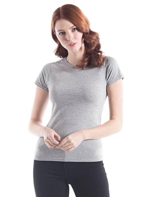 JERICO - Wholesale T-Shirt - Women's - Bamboo Ladies Crewneck T-Shirt3