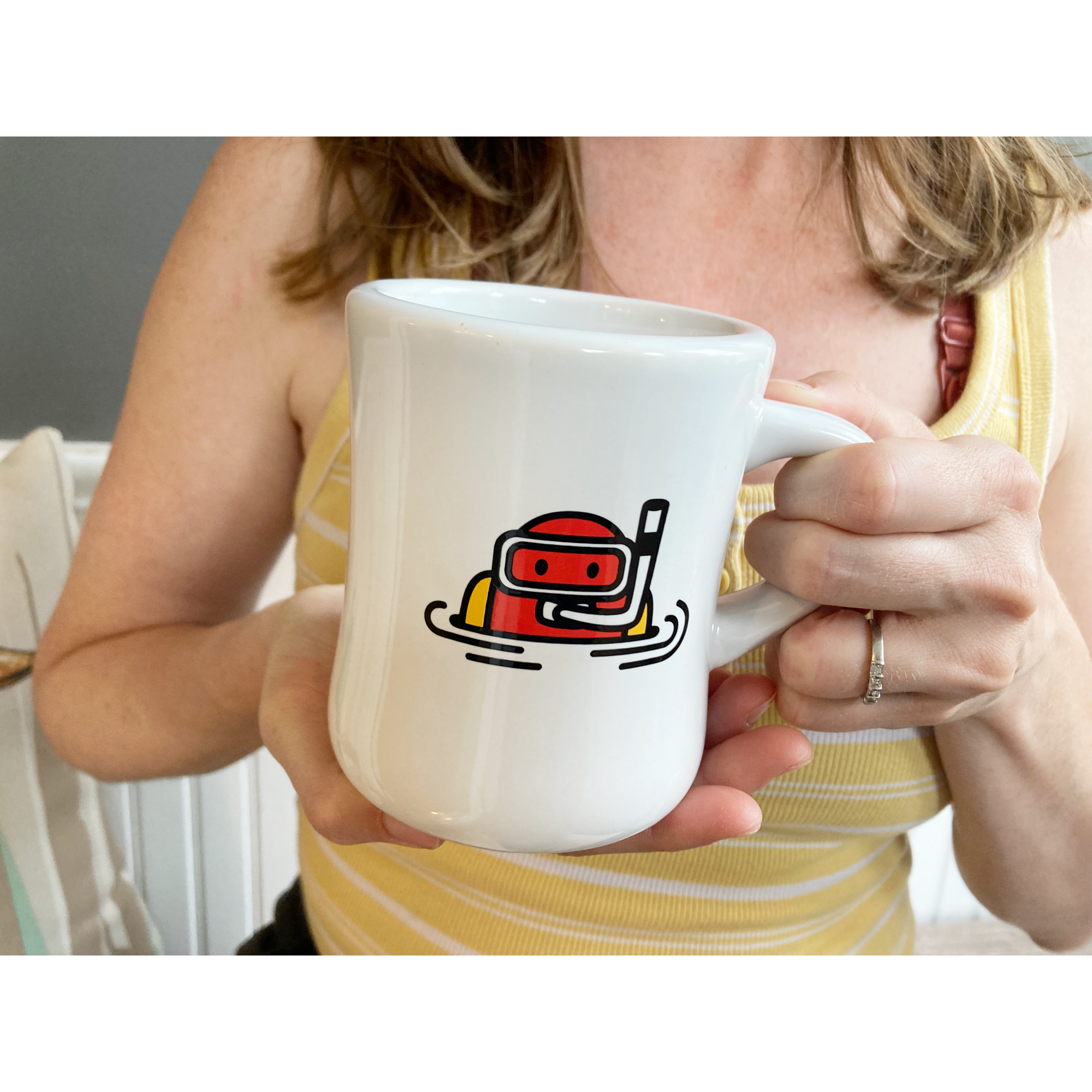 Haha Hot Dogs - Wholesale Coffee Mug - Diner Mug - Hot Dog Water4