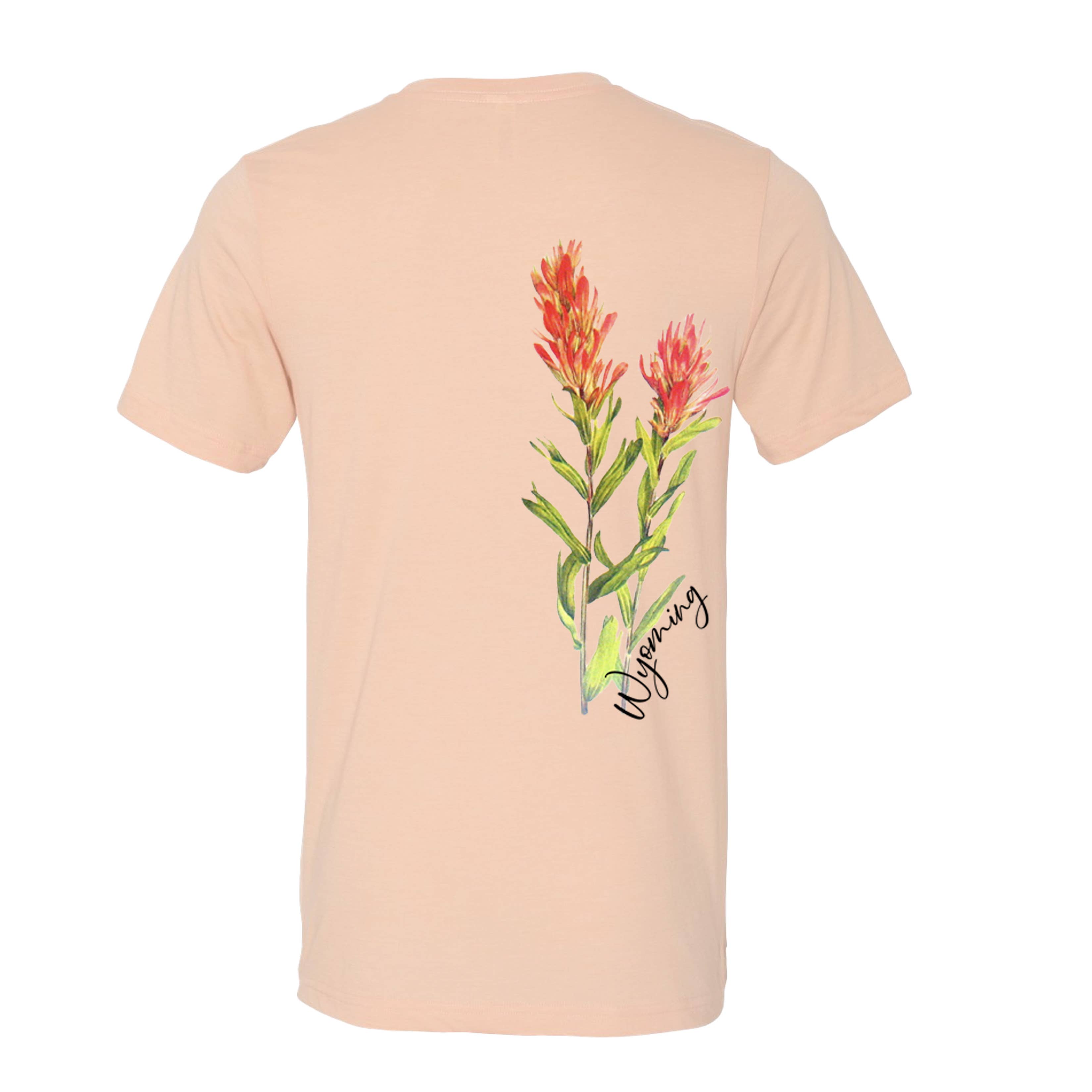 This Joyful Home - Wholesale T-Shirt (Graphic) - Women's - Wyoming Indian Paintbrush T-Shirt5