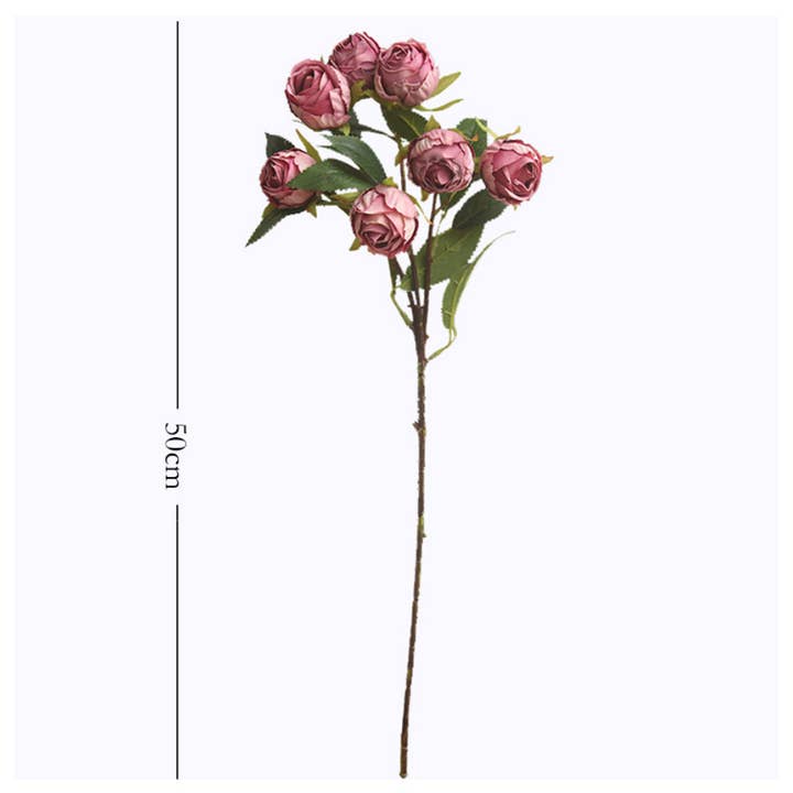 ACNITE(We cover U.S. import duties) - Wholesale Artificial Flowers - Small Artificial rose flower,artificial flowers,faux flowers7