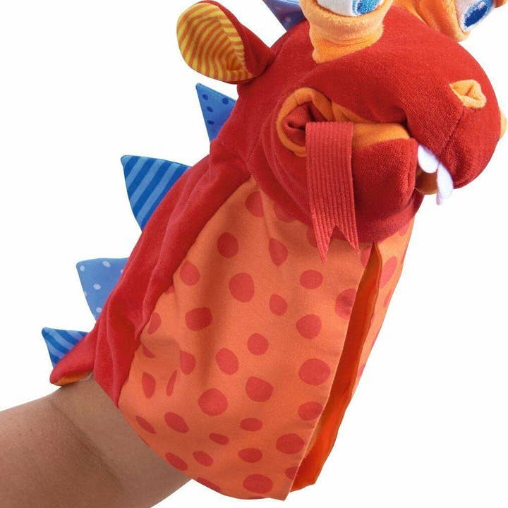 HABA USA - Wholesale Puppet - Kids & Baby - Eat-it-up Dragon Glove Puppet3