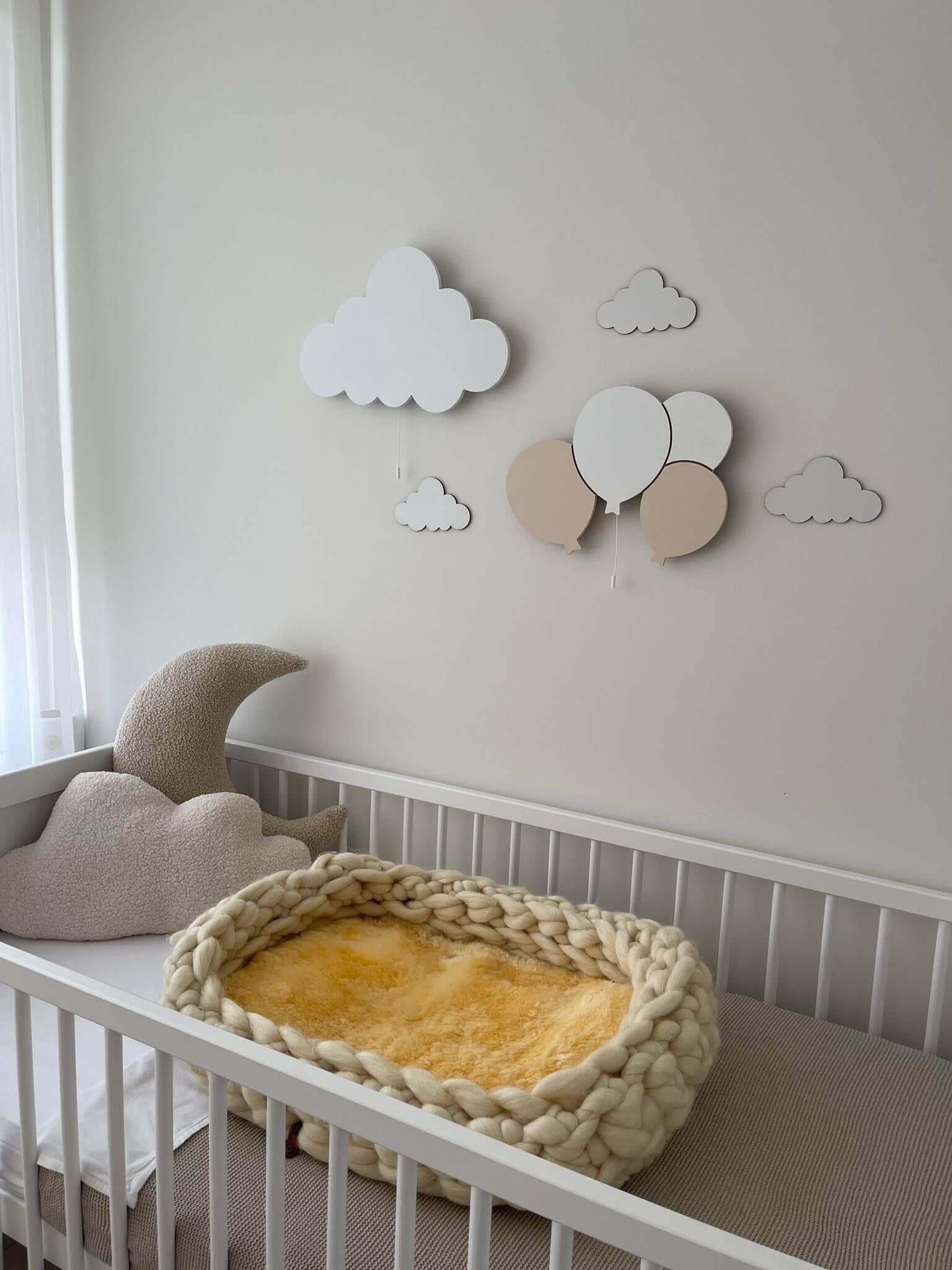 Schaapmaatje – wholesale Bedding blanket – Kids & Baby – Hand-knitted soft baby nest - 100% Pure Merino Wool Natural3