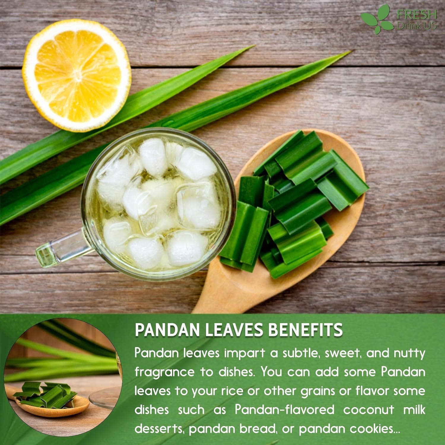 Naomi's Happy Place Shop - Wholesale Health/Detox Tea - Natural Pandan Leaves Dried, Pandan Leaf Powder, 100% Pure Dried Pandan Leaves, Pandan Leaf Tea, No Additives, No Caffeine, Vegan8