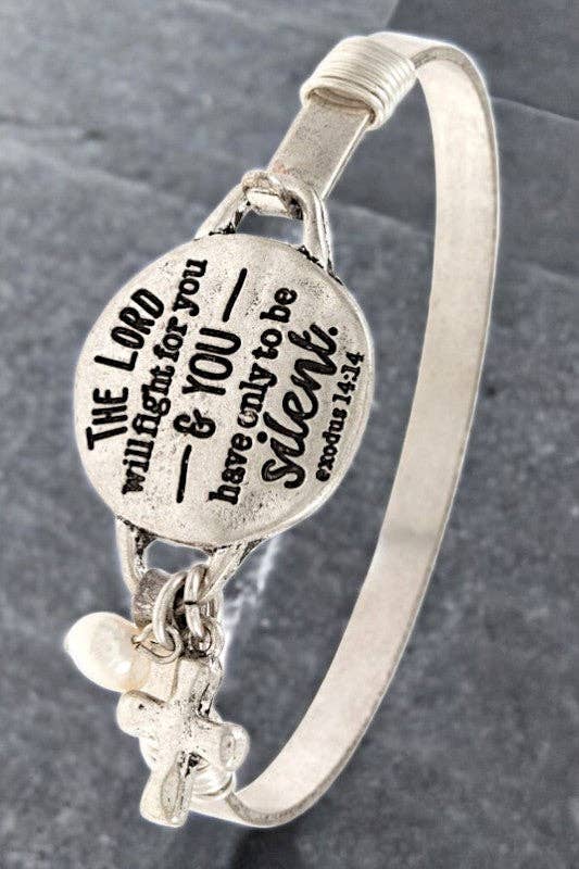 Andrea Bijoux - Wholesale Bangle Bracelet - ENGRAVED MESSAGE DISK BANGLE BRACELET1
