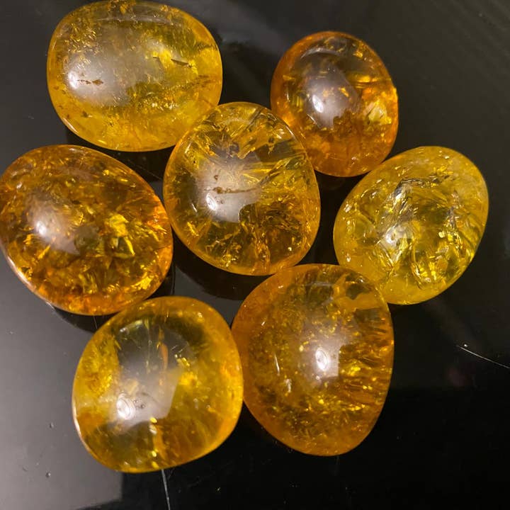 jiomind - Wholesale Spiritual Stone/Crystal - Citrine Tumbled stone 3