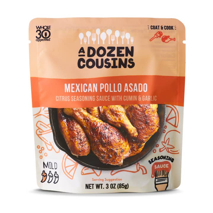A Dozen Cousins - Wholesale Dried Spice Mix - 3 oz Mexican Pollo Asado Seasoning Sauce0