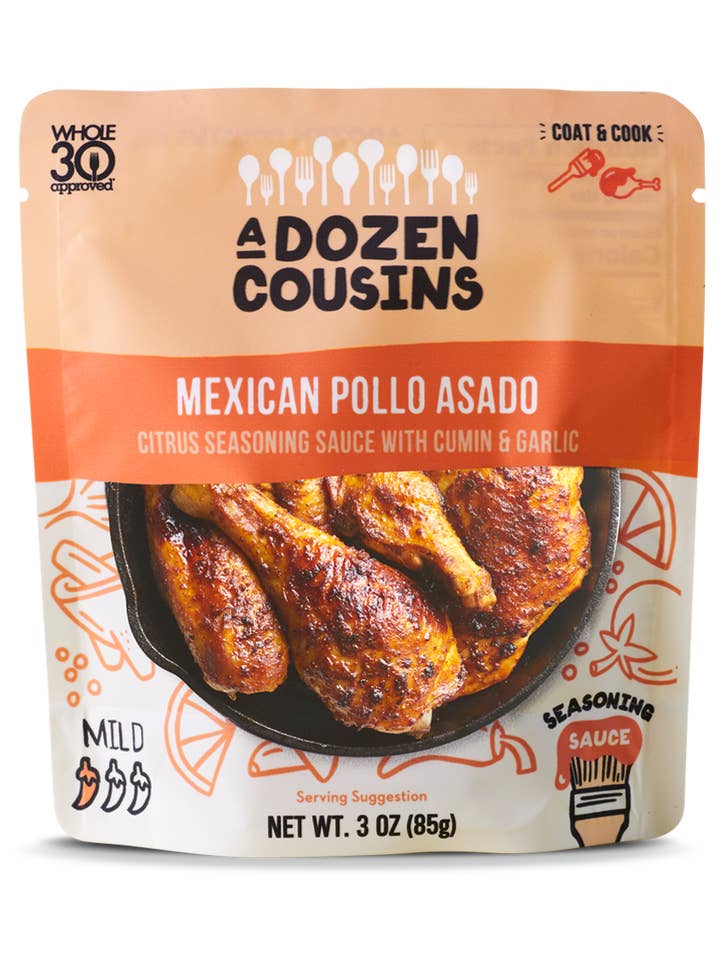 3 oz Mexican Pollo Asado Seasoning Sauce for wholesale by A Dozen Cousins