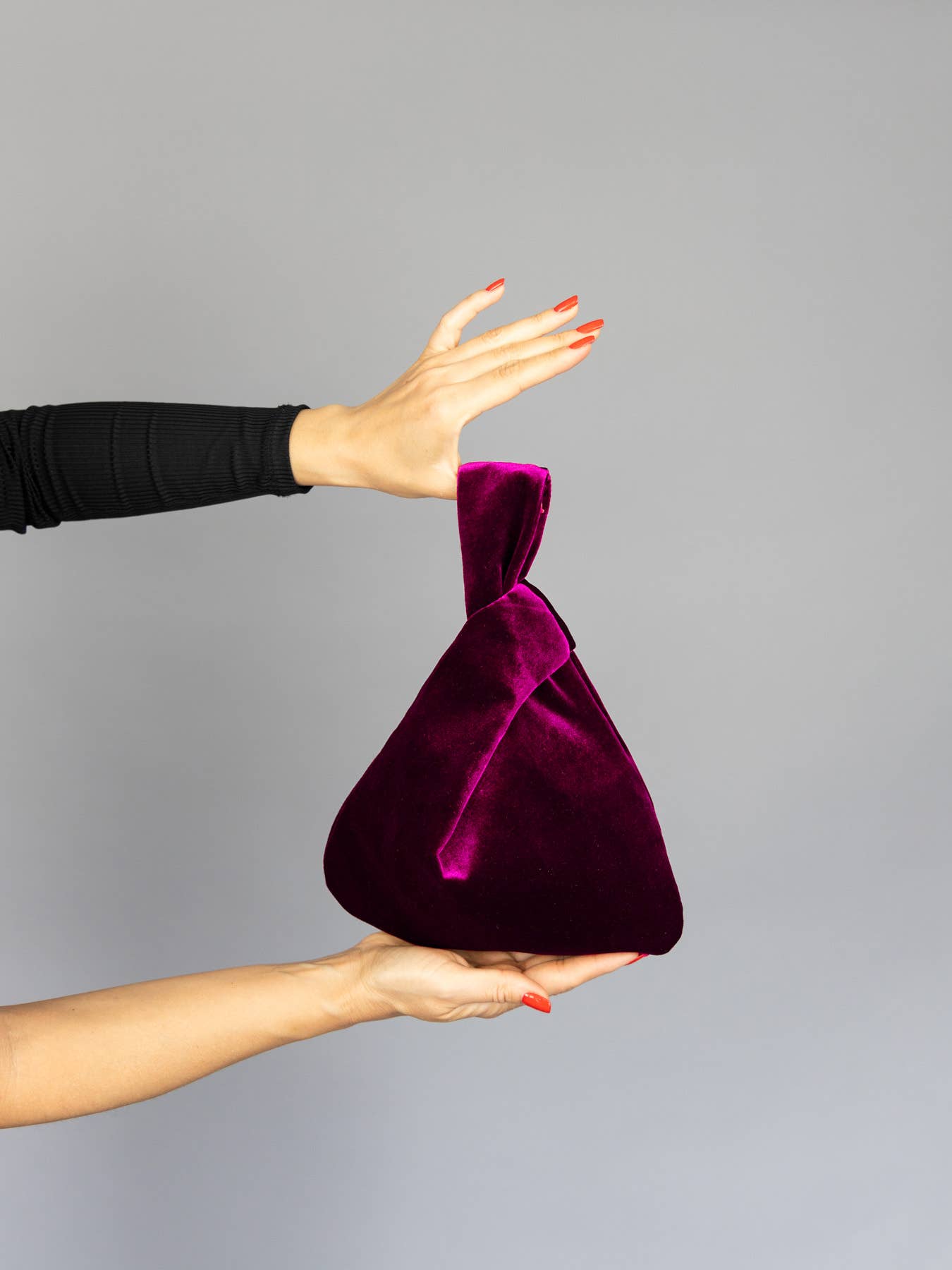 BridalSpain - Wholesale Clutch Bag - Women's - Japanese Knot Velvet Cinnamon  Clutch Bag for Special Events8