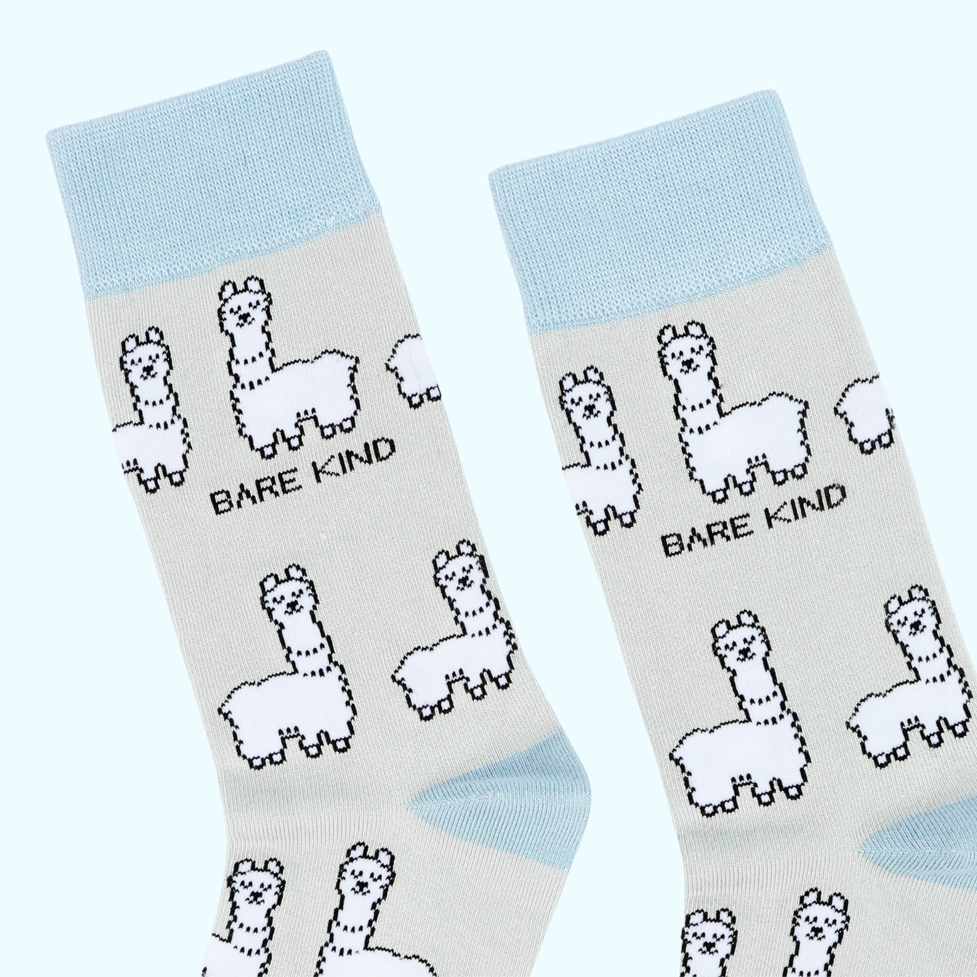 Bare Kind Socks – wholesale Socks – Unisex – Alpaca Socks | Bamboo Socks | Grey Socks2