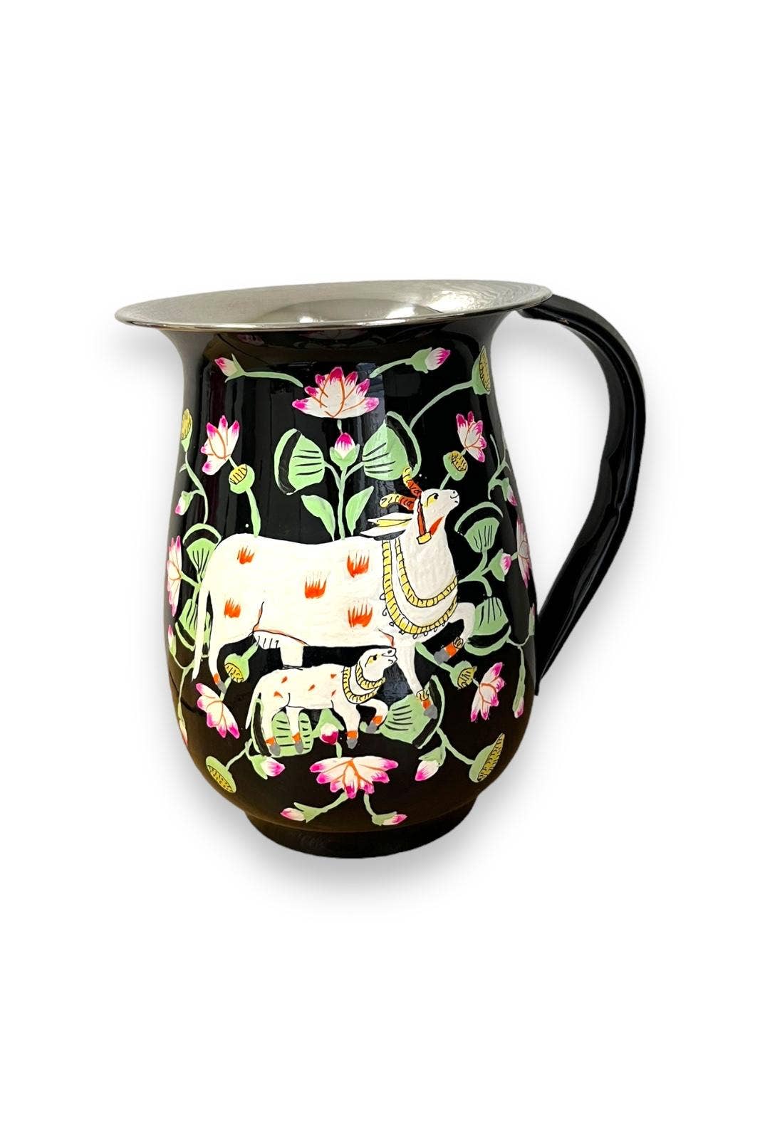 Curiosity Lab - Wholesale Jug - Painted Stainless Steel Jug Srinagar0