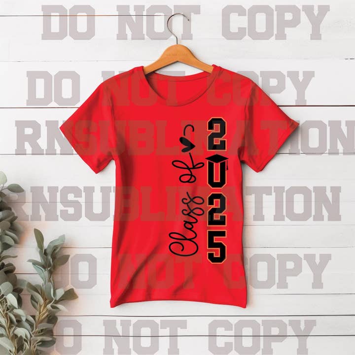 DTF Class of 2025 Transfer Ready to Press and other Purchase Wholesale natale 2025. Free Returns & Net 60 Terms on Faire trending on Faire.