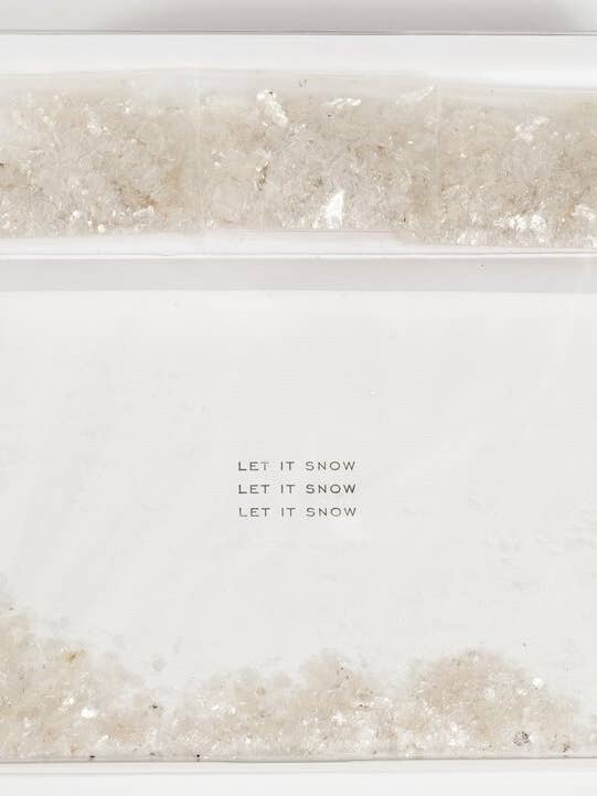 Let it Snow - Shimmer Ansichtkaart voor wholesale door SOOLIP