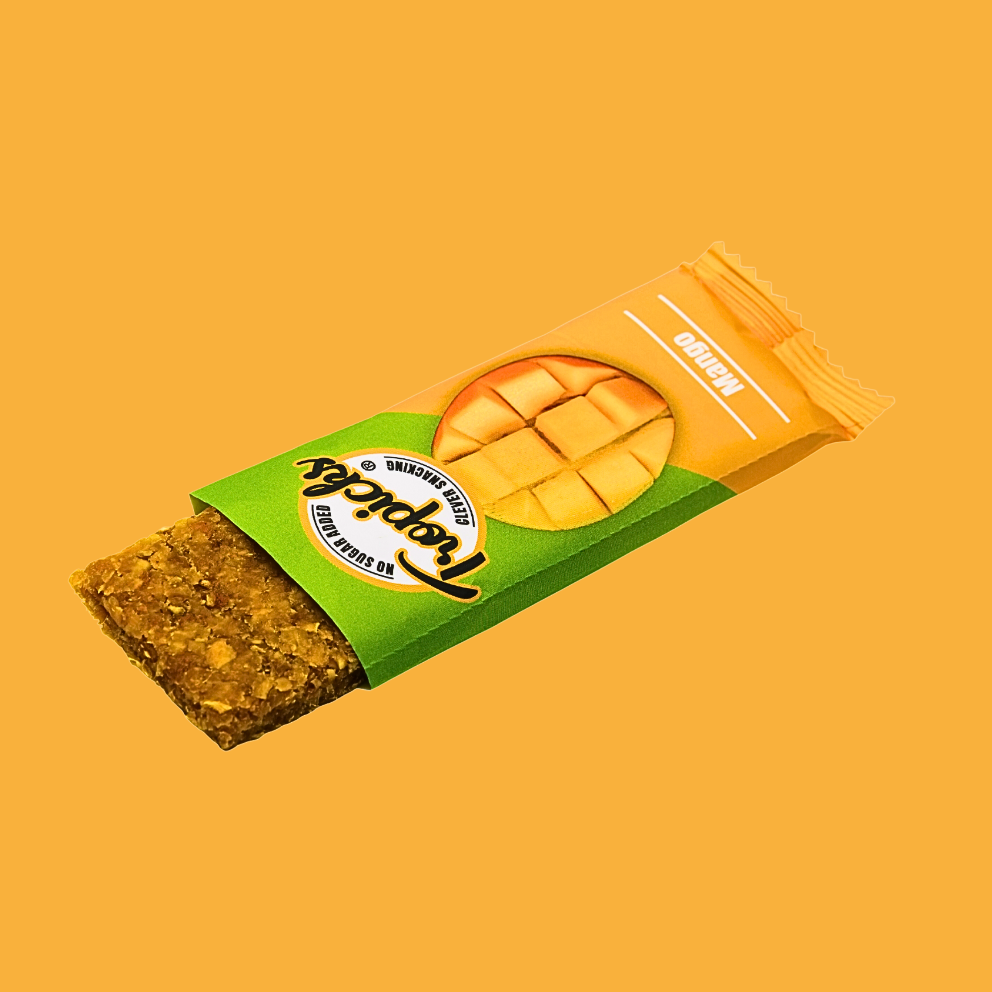 Fabmundo - Wholesale Dried/Dehydrated Fruit - Tropicks Mango Fruit Bars – Case of 20, Just Fruit!1