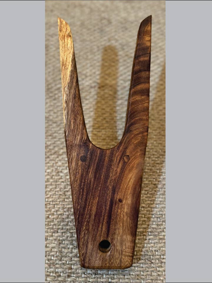 Tuckahoe Hardwoods - Wholesale Shoe Horn - Unisex - Hand Made Wooden Boot Jack - East Indian Walnut - Engravable