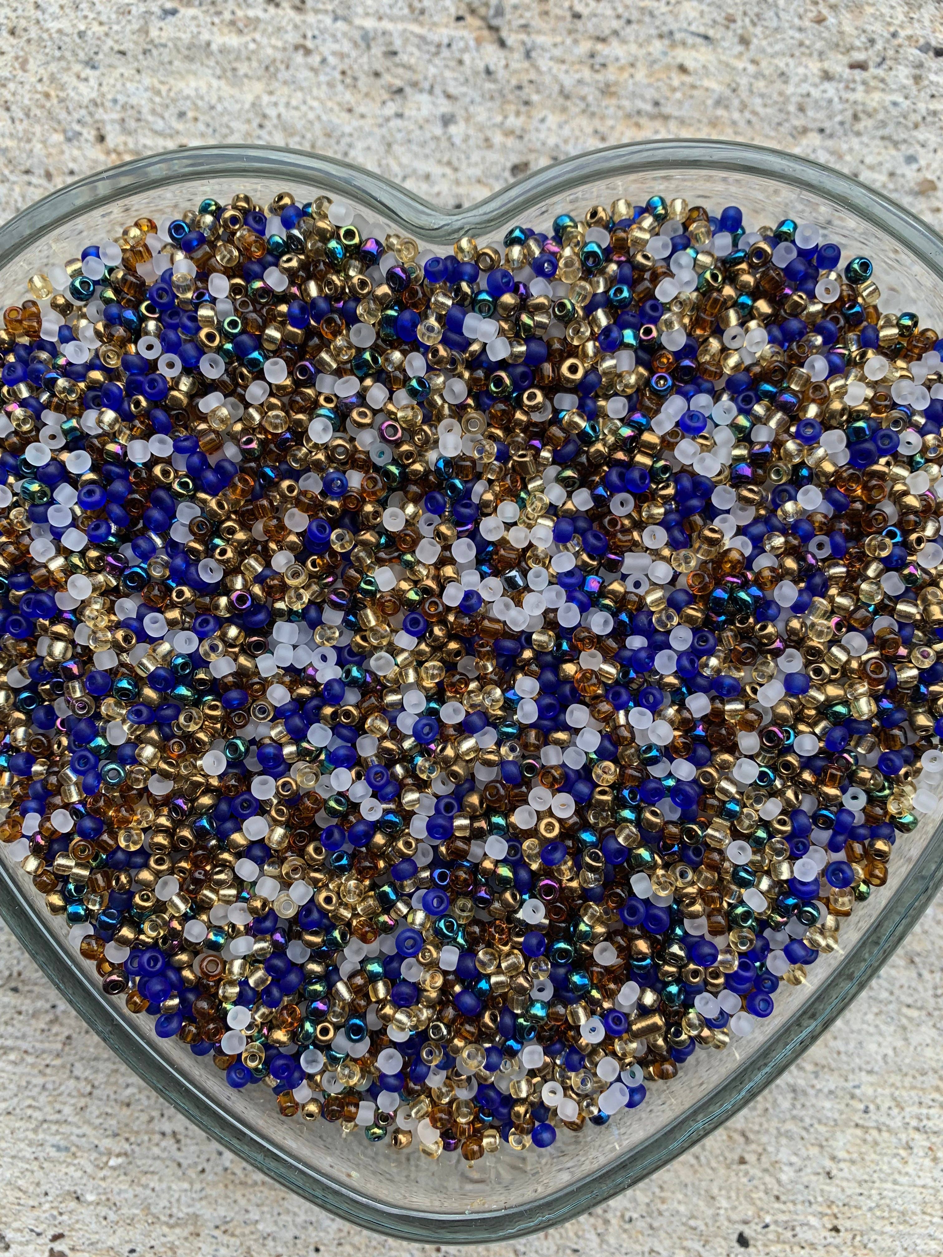 MaddieMayShop - Wholesale Beads - 8/0 Seed Beads Glass Beads, 450 Grams, Bulk seed beads13