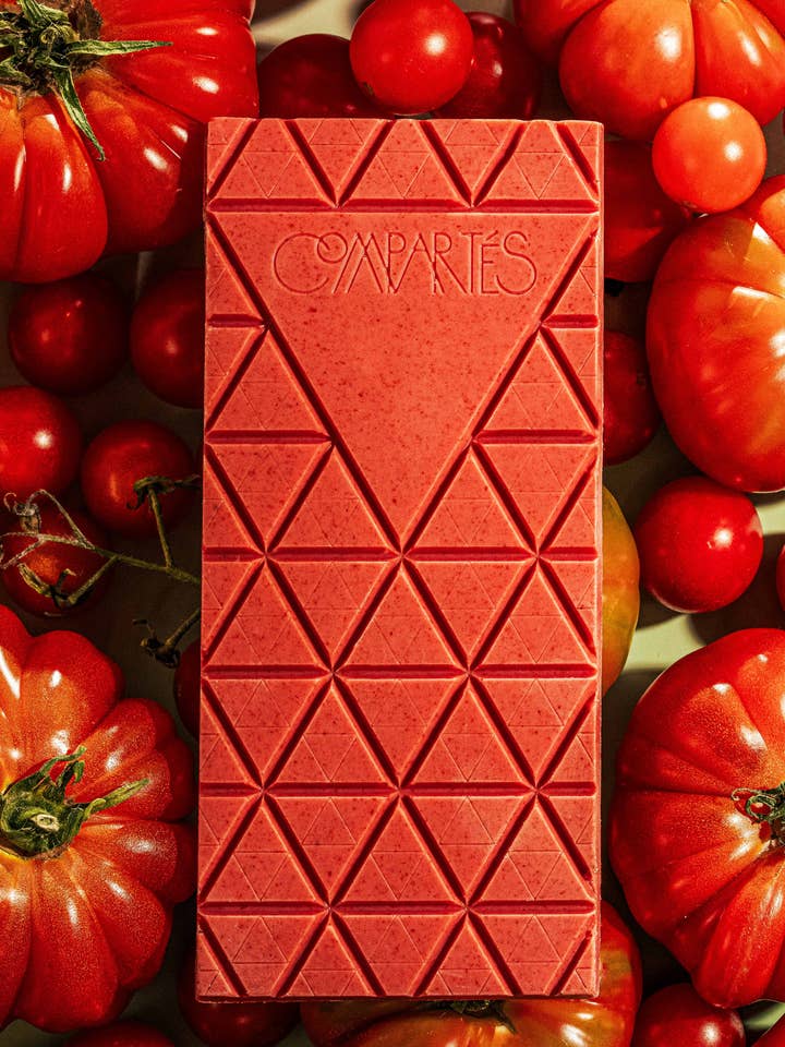 *NEW* The Tomato Chocolate Bar for wholesale by Compartes Chocolate