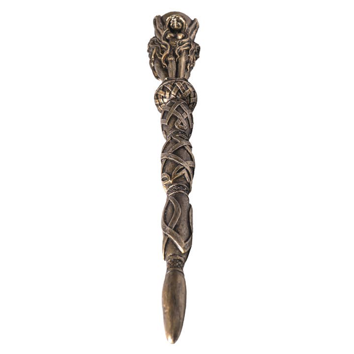 Pacific Trading - Wholesale Decorative Tabletop Object - Triple Goddess Mystical Magic Wand3