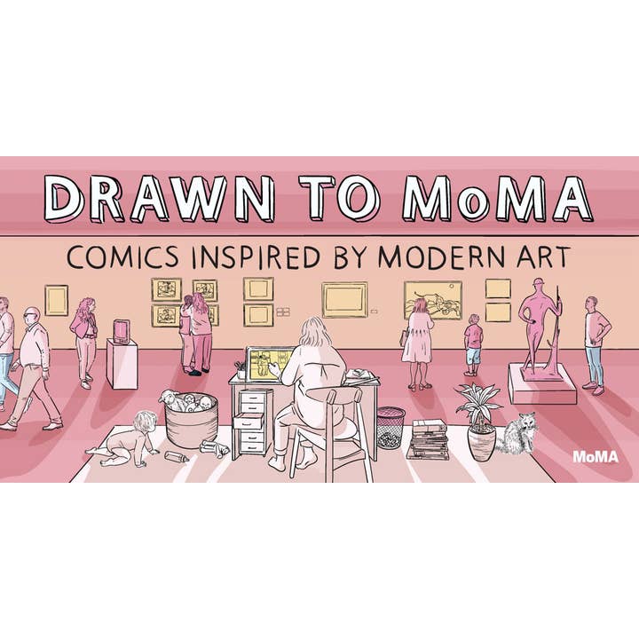 ARTBOOK | D.A.P. - Wholesale Humor - Drawn to MoMA: Comics Inspired by Modern Art