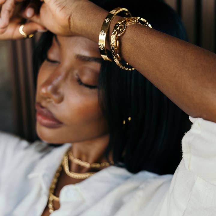 Sahira Jewelry Design - Wholesale Bangle Bracelet - Margot Bracelet4