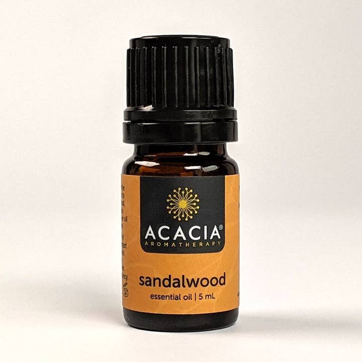 Sandalwood Pure Essential Oil 5mL for wholesale by Acacia Aromatherapy
