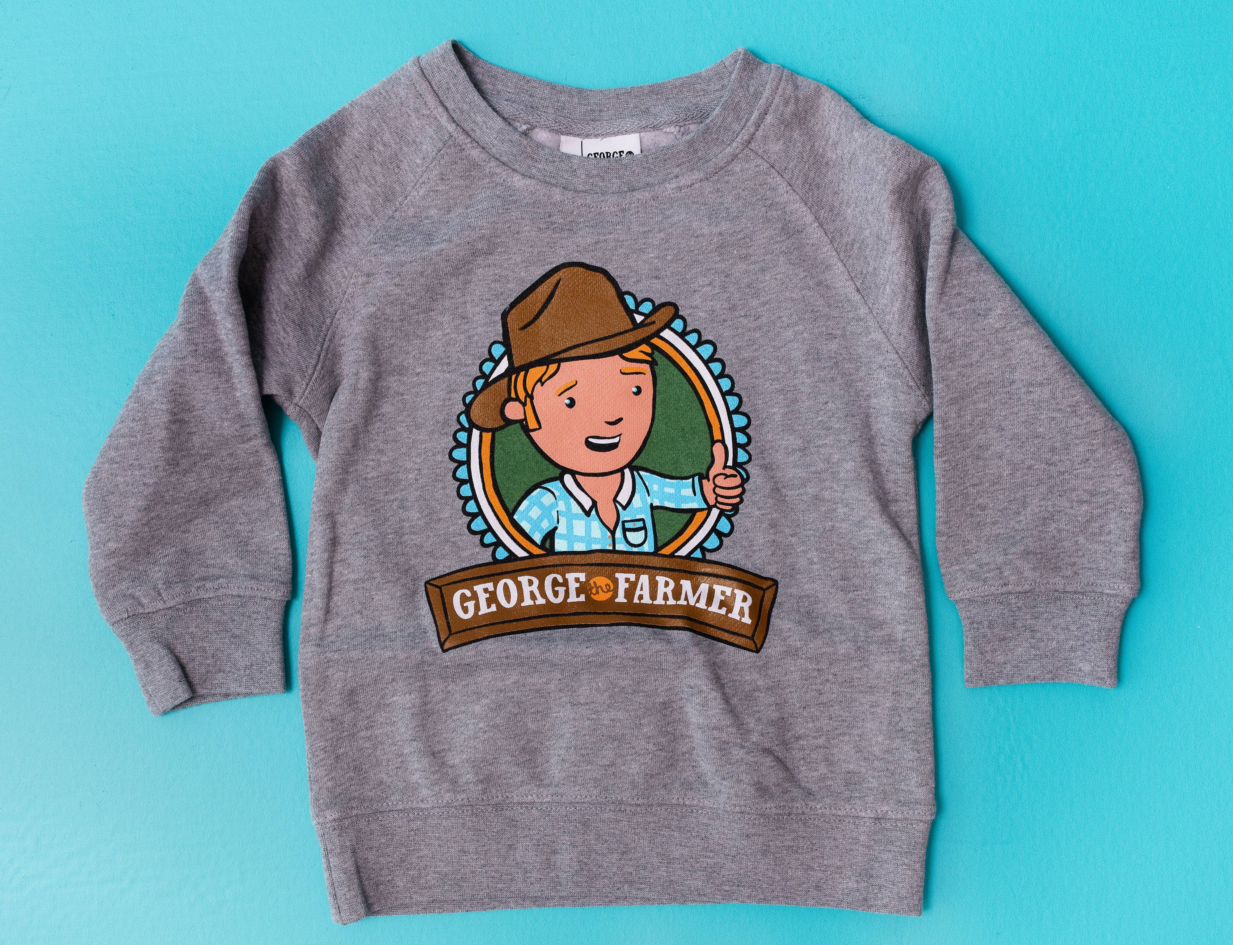 George the Farmer - Wholesale Sweatshirt - Kids - George the Farmer Crew Jumper1