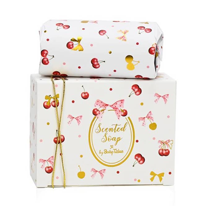 Parfumeret sæbe 100 g Cherry Bloom af SoapTales for engroshandel hos IngrossoBeauty by INCI Srl