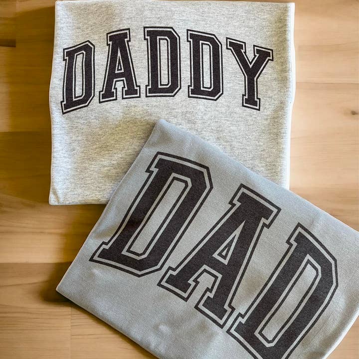 Magliette per la Festa del Papà in Grigio Cenere o Ghiaia per la vendita all'ingrosso da parte di Lasting Impressions CT