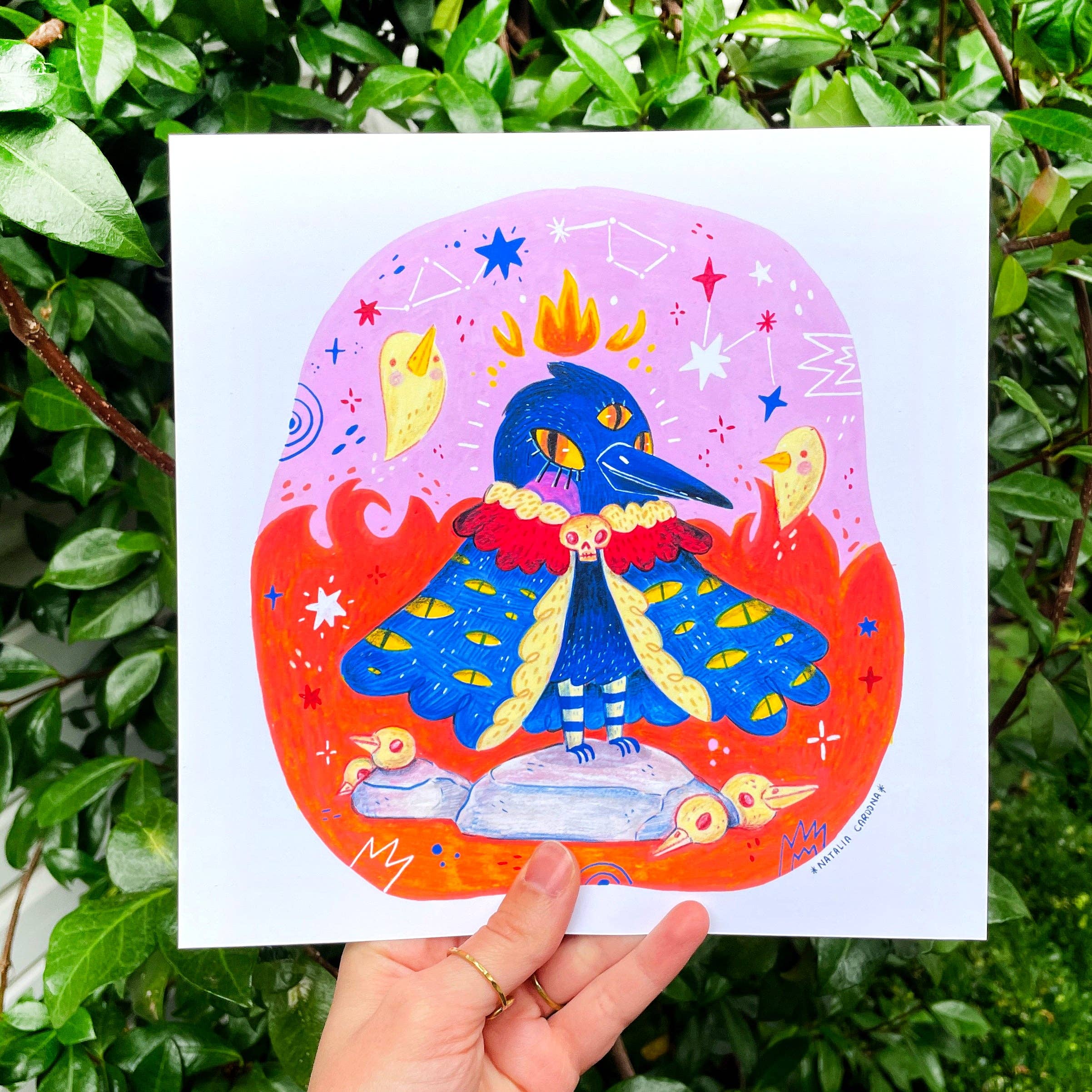 Illustrated By Natalia - Wholesale Art Print - New Print ♡ Price of Darkness