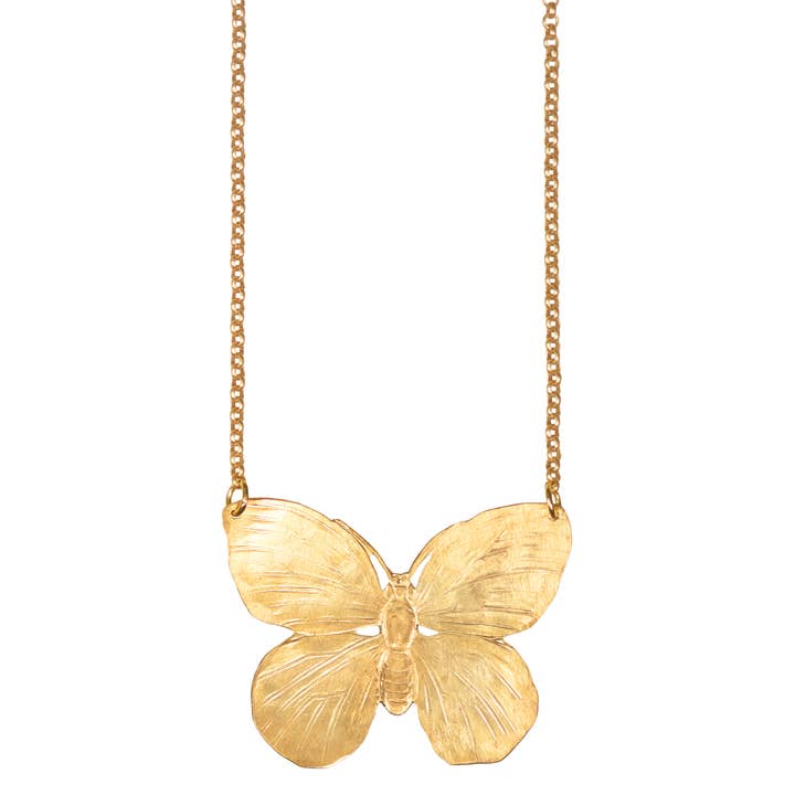 Gouden vlinder ketting voor wholesale door We Dream in Colour