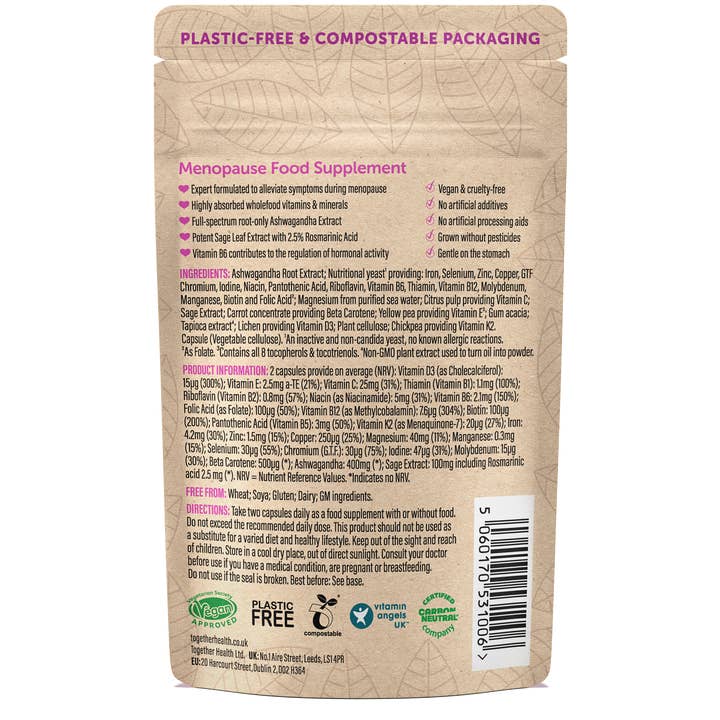 Together Health - Wholesale Oral Supplement/Vitamin - Menopause Supplement – Vitamins and Herbals1