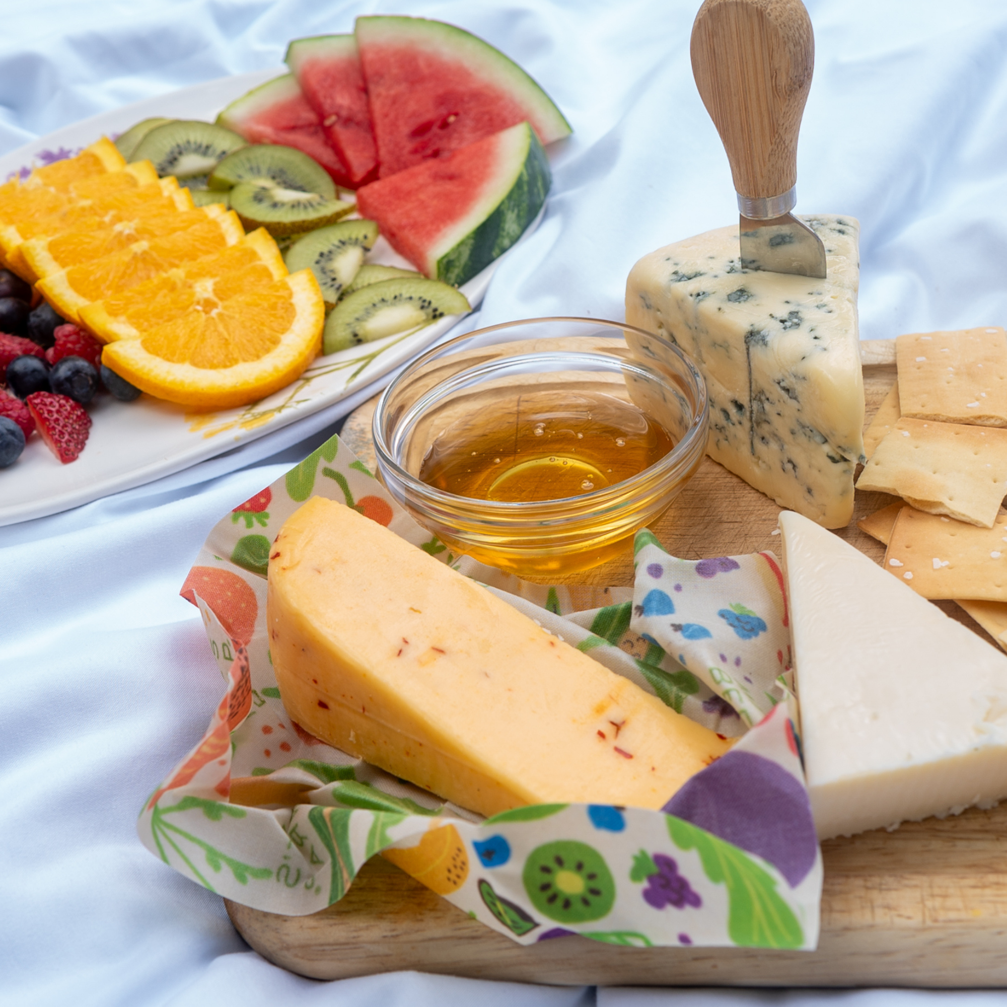 Bee's Wrap - Wholesale Food Storage Wrap/Bag - Assorted 3 Pack - Garden Party3