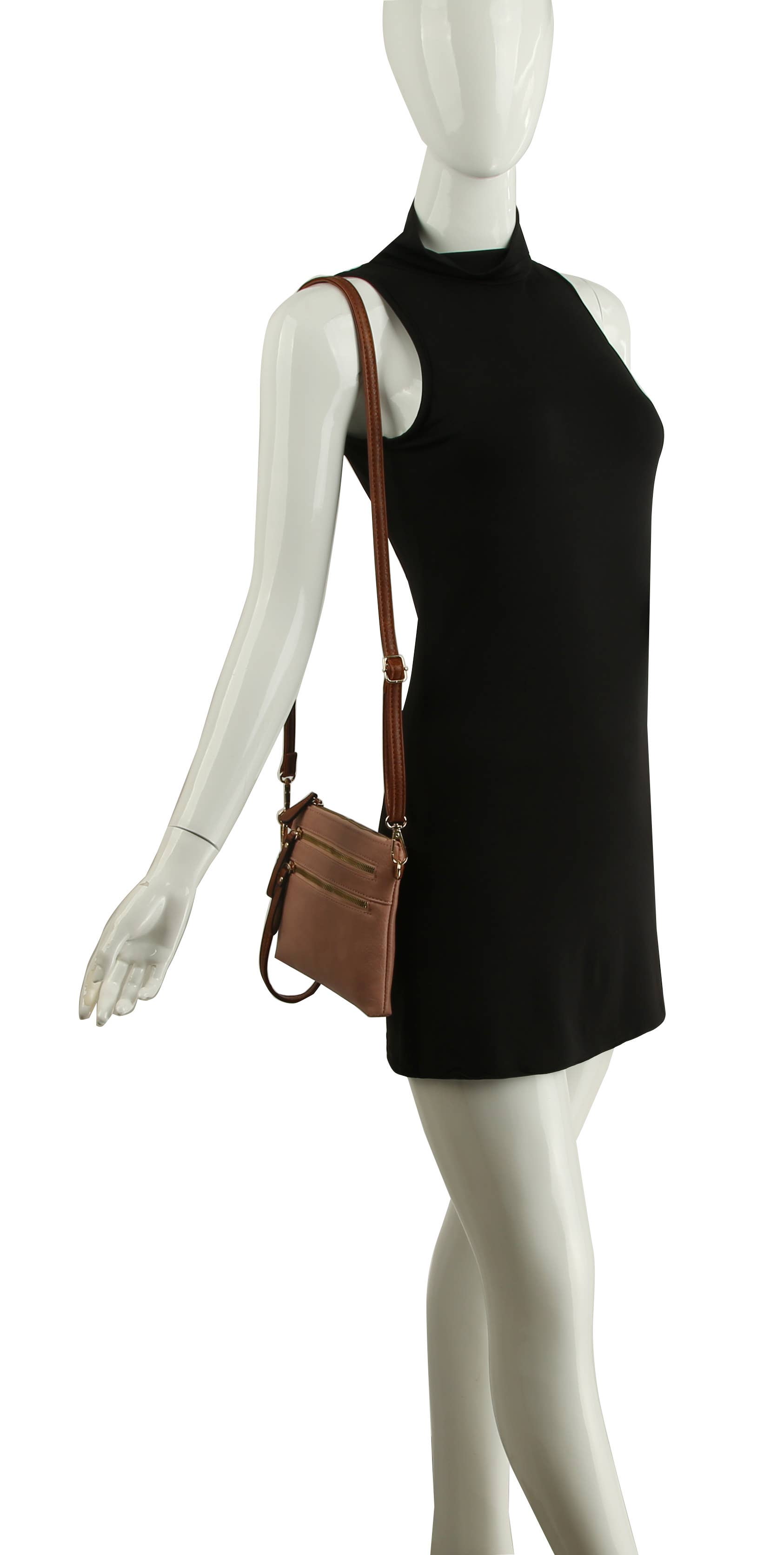 Handbag Factory Corp - Wholesale Crossbody Bag - Women's - Crossbody Purse for Women Multi Pockets Handbag5